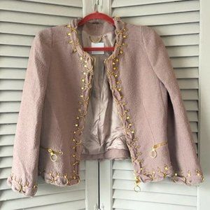 Moschino Women's Blazer with Gold Accents